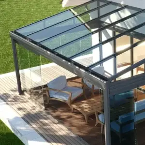 Meten van de breedte voor een glazen schuifwand